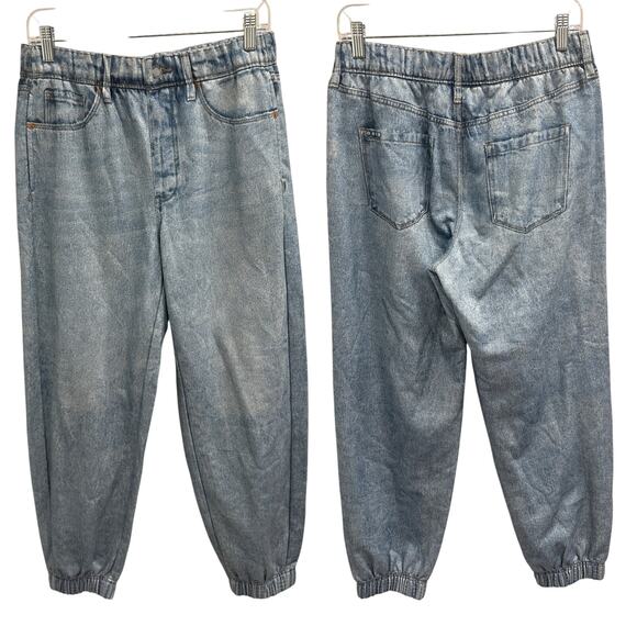 Blank NYC Light Blue Jogger Pants - Picture 1 of 10